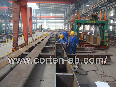 SMA400CP Corten steel